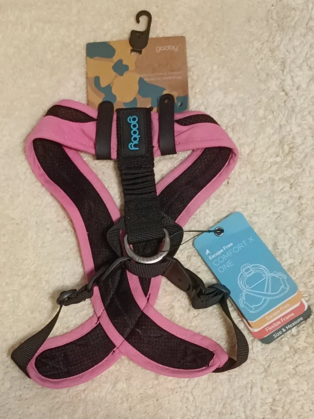 NWT ~ Gooby's Escape Free Comfort X One Dog Harness, Medium Chest (16
